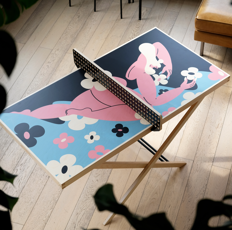 Stepping Out - Ping Pong Table, 2023