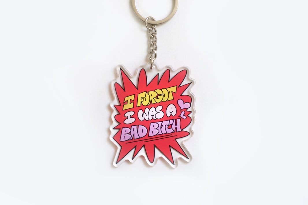 Bad Bitch Keychain