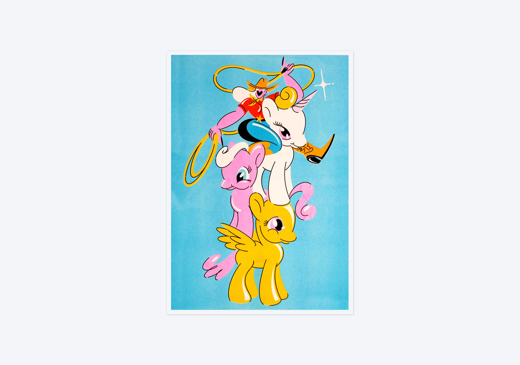 Play with me, Riso Print